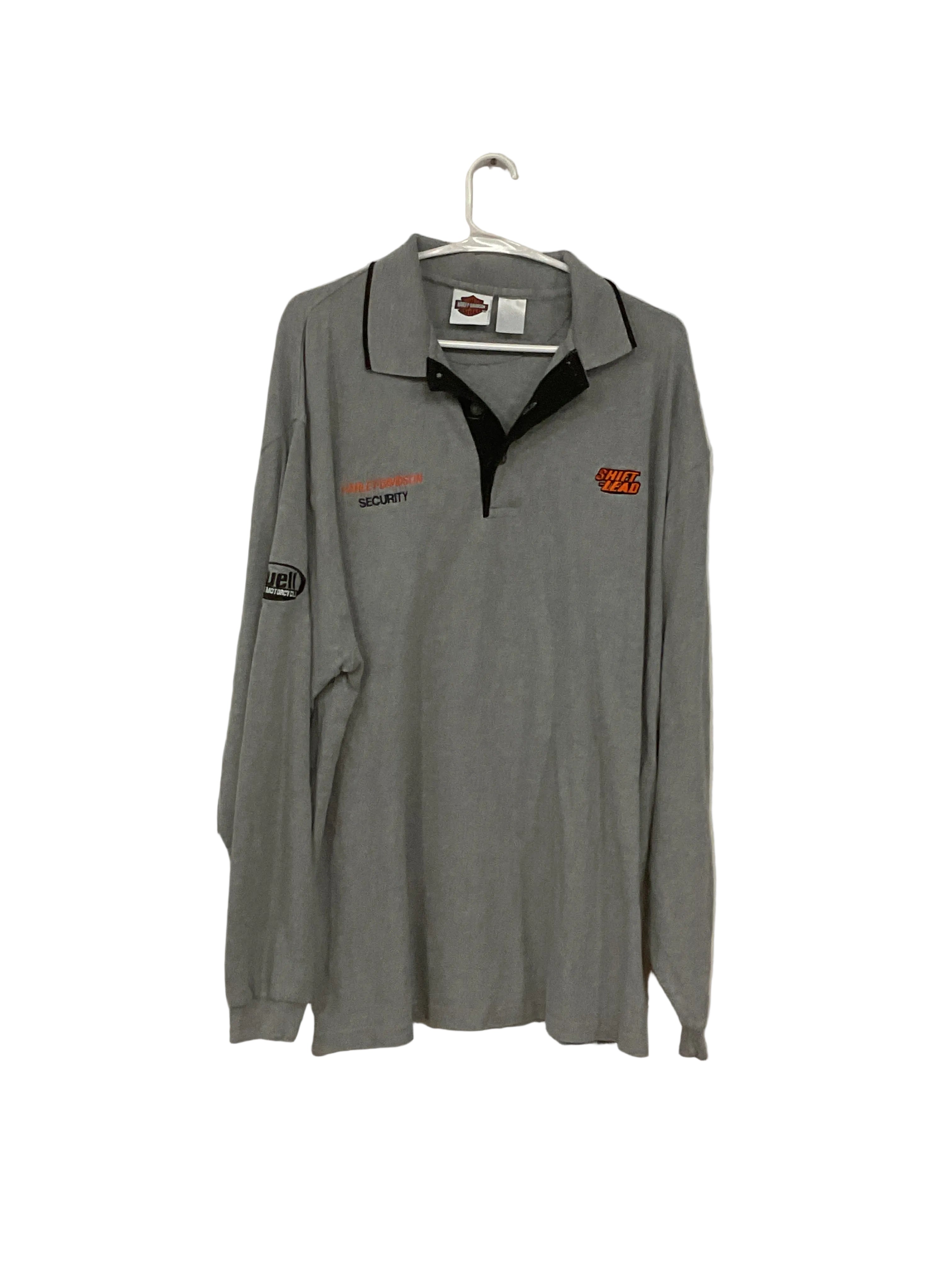 Gray Harley Davidson Shirt