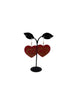 Football Heart Earrings