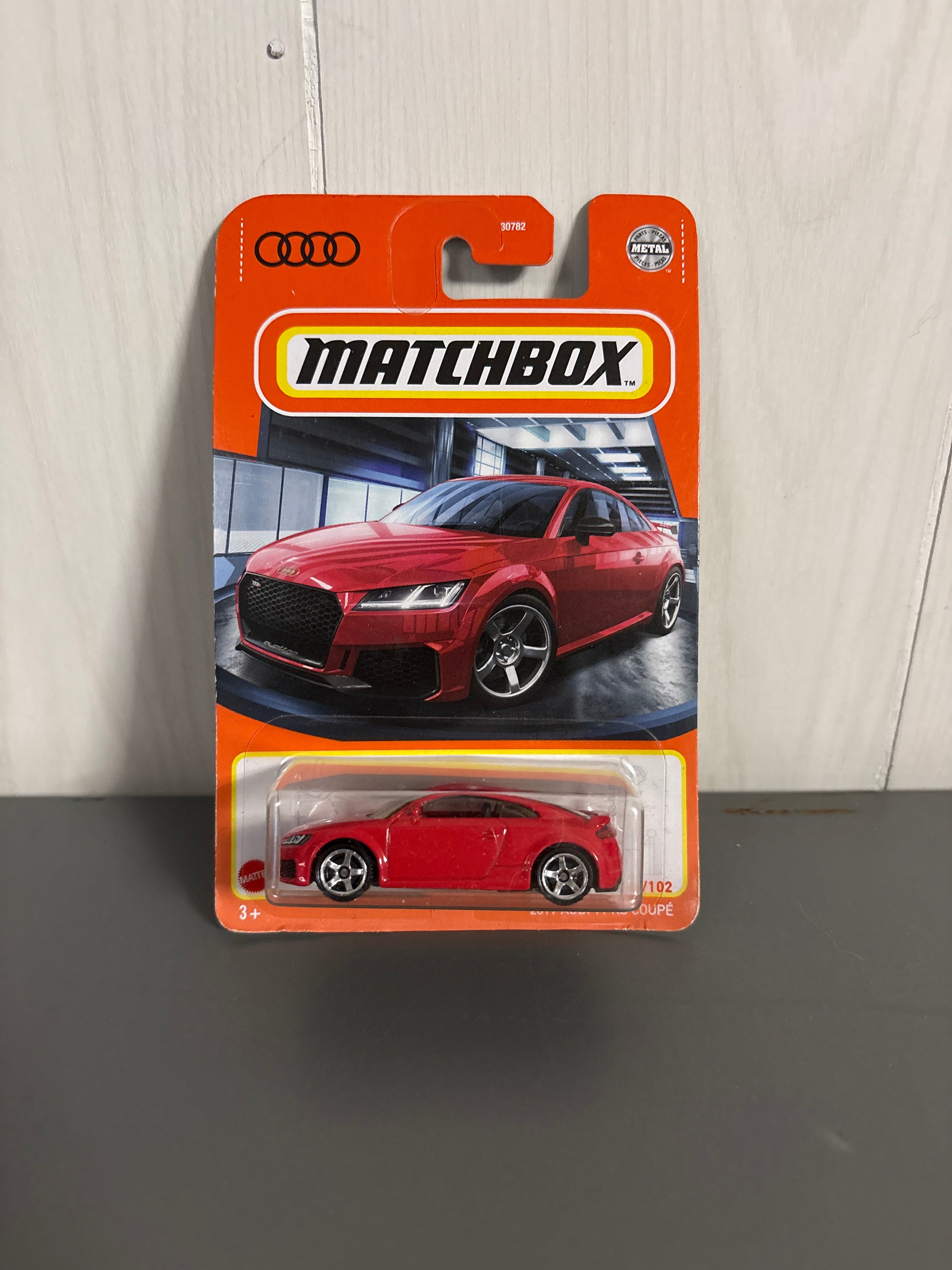 Matchbox 2019 Audi TT RS Coupe Diecast red
