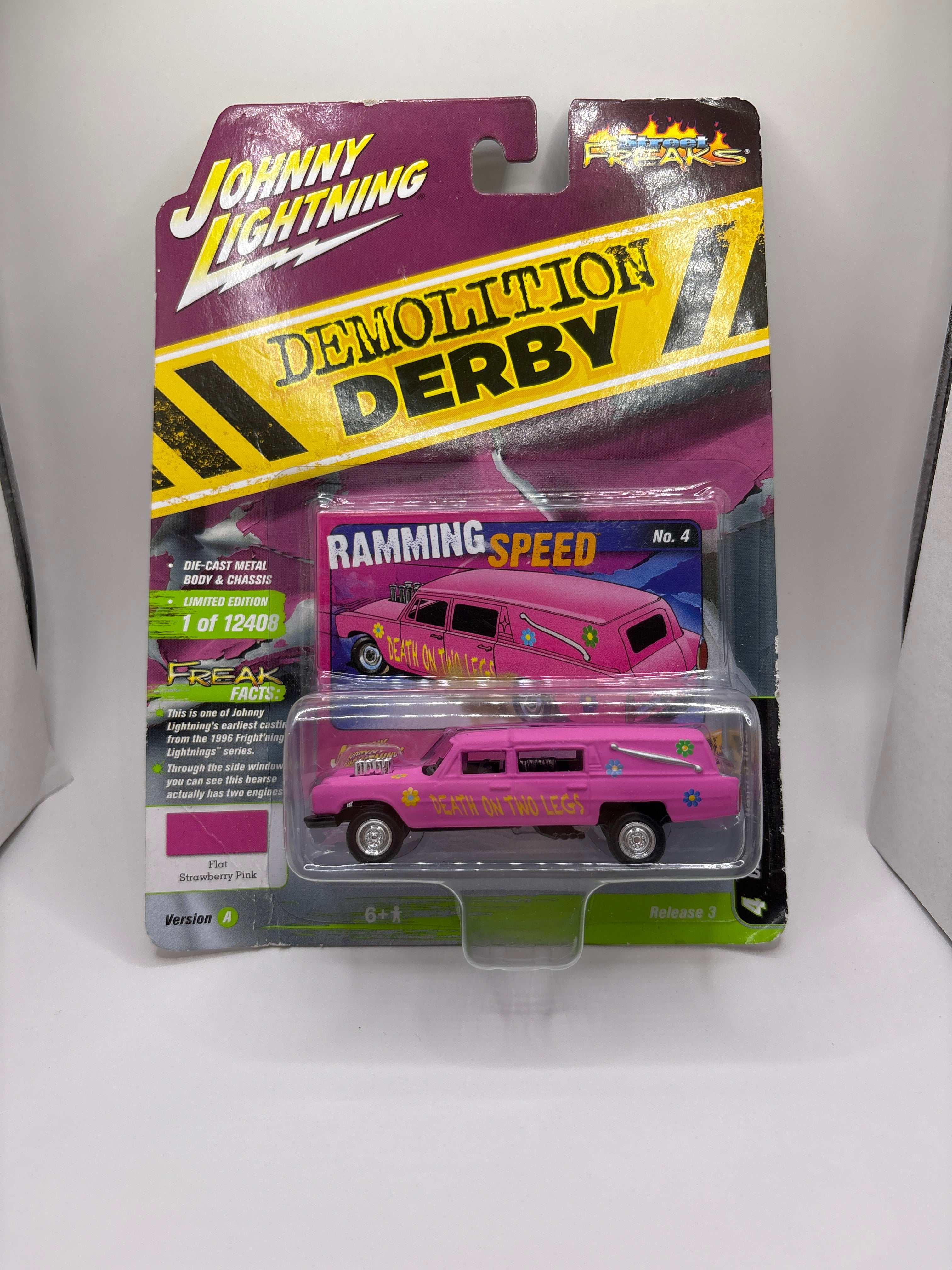 Johnny Lightning Custom Haulin Hearse Diecast