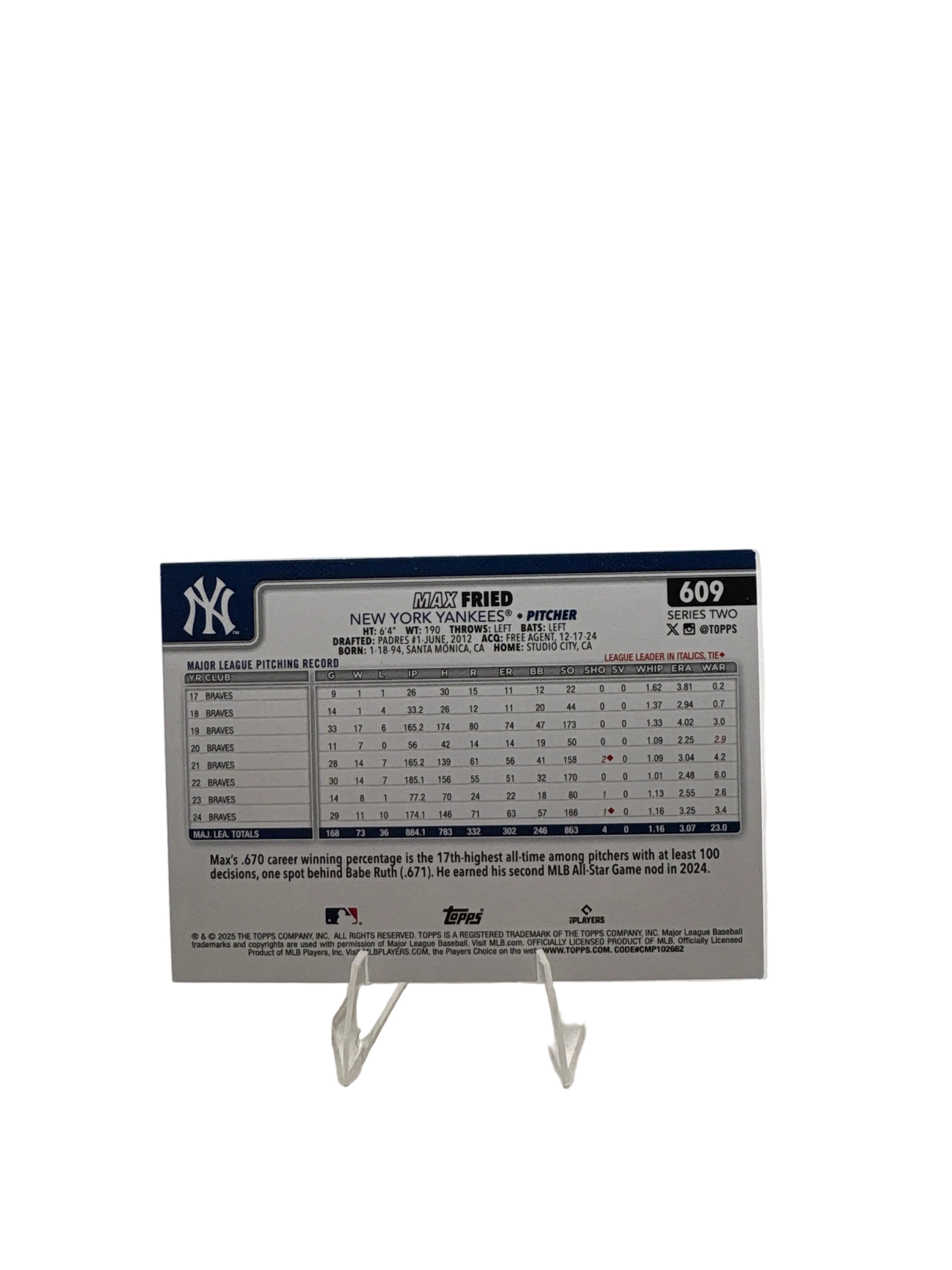 Topps Max Fried