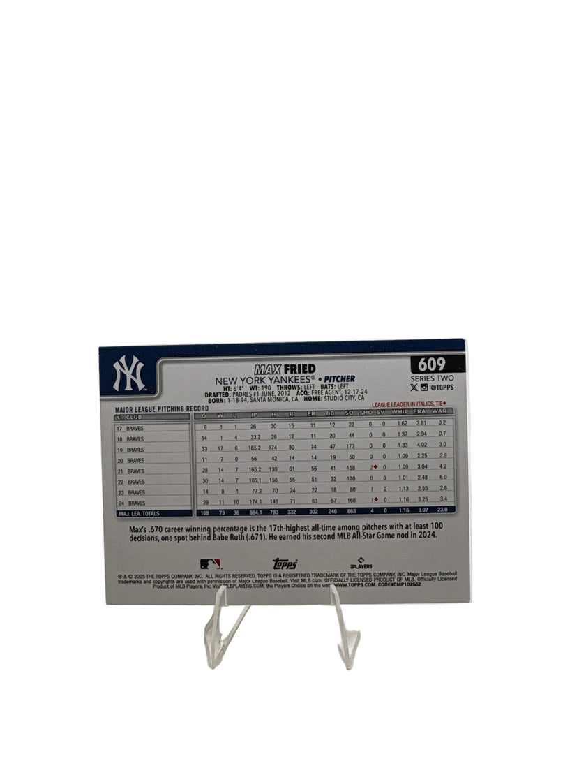 Topps Max Fried