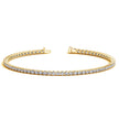 Lab Grown Round Diamond Tennis Bracelet in 14k Yellow Gold (2 cctw F/G  VS2/SI1)