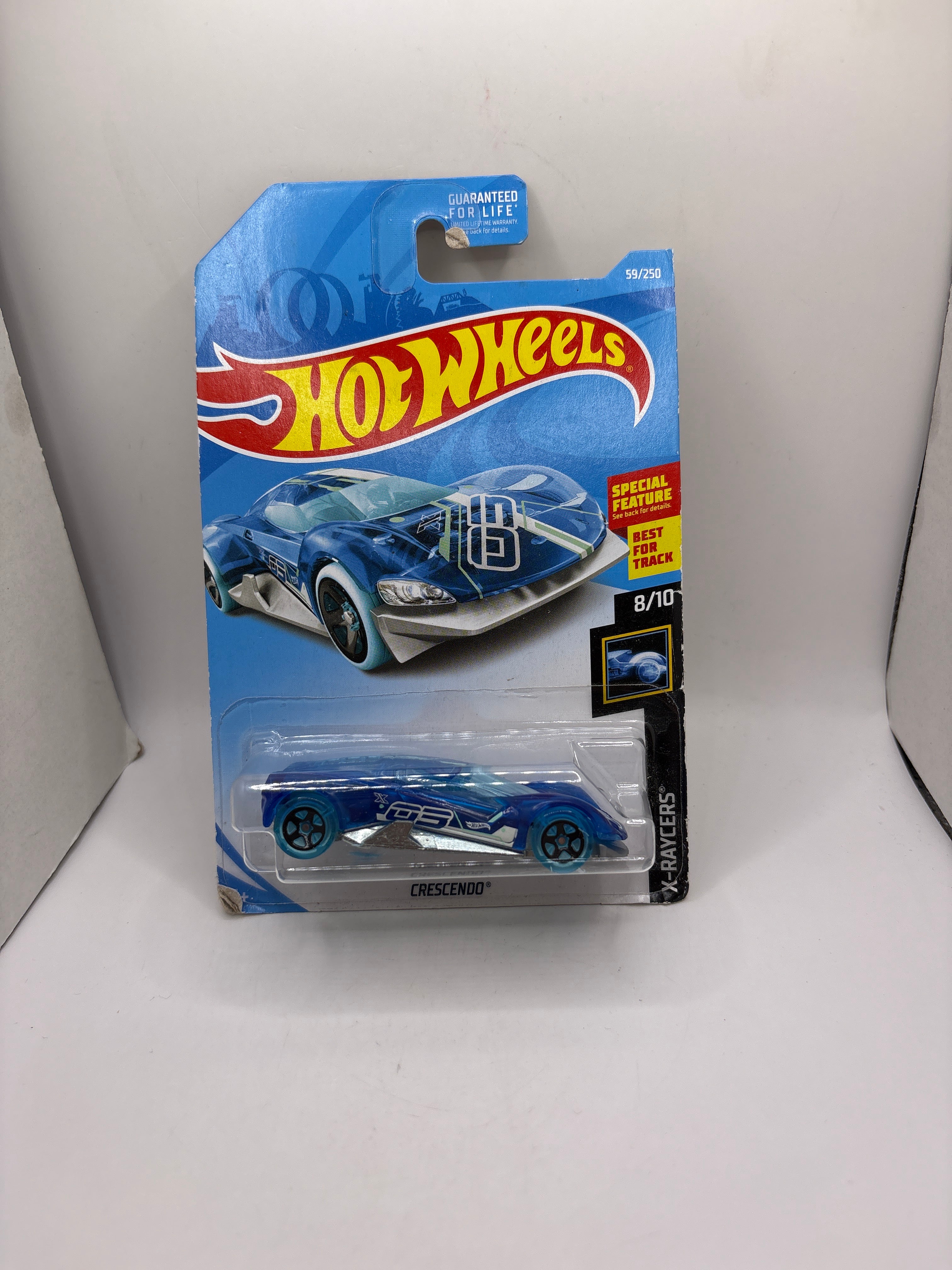 Hot Wheels Crescendo Diecast blue