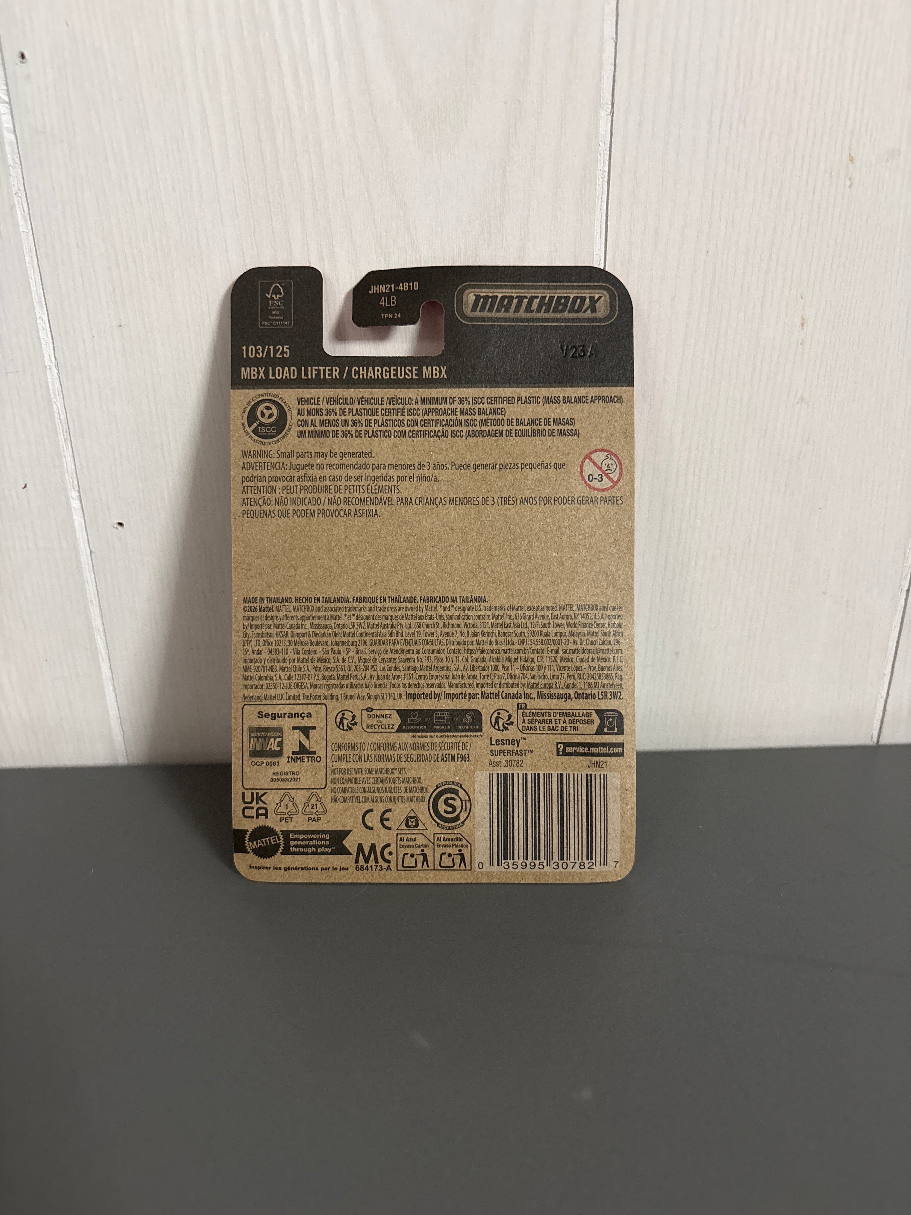 Matchbox MBX Load Lifter Diecast red