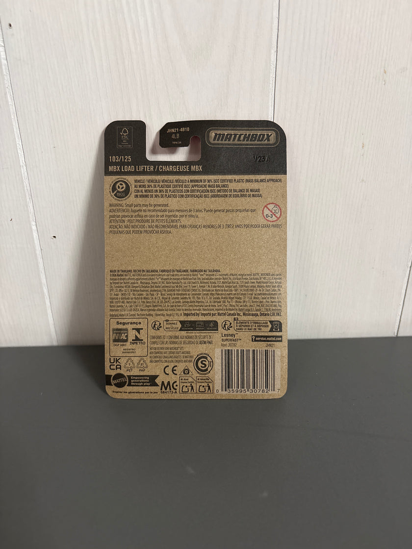 Matchbox MBX Load Lifter Diecast red