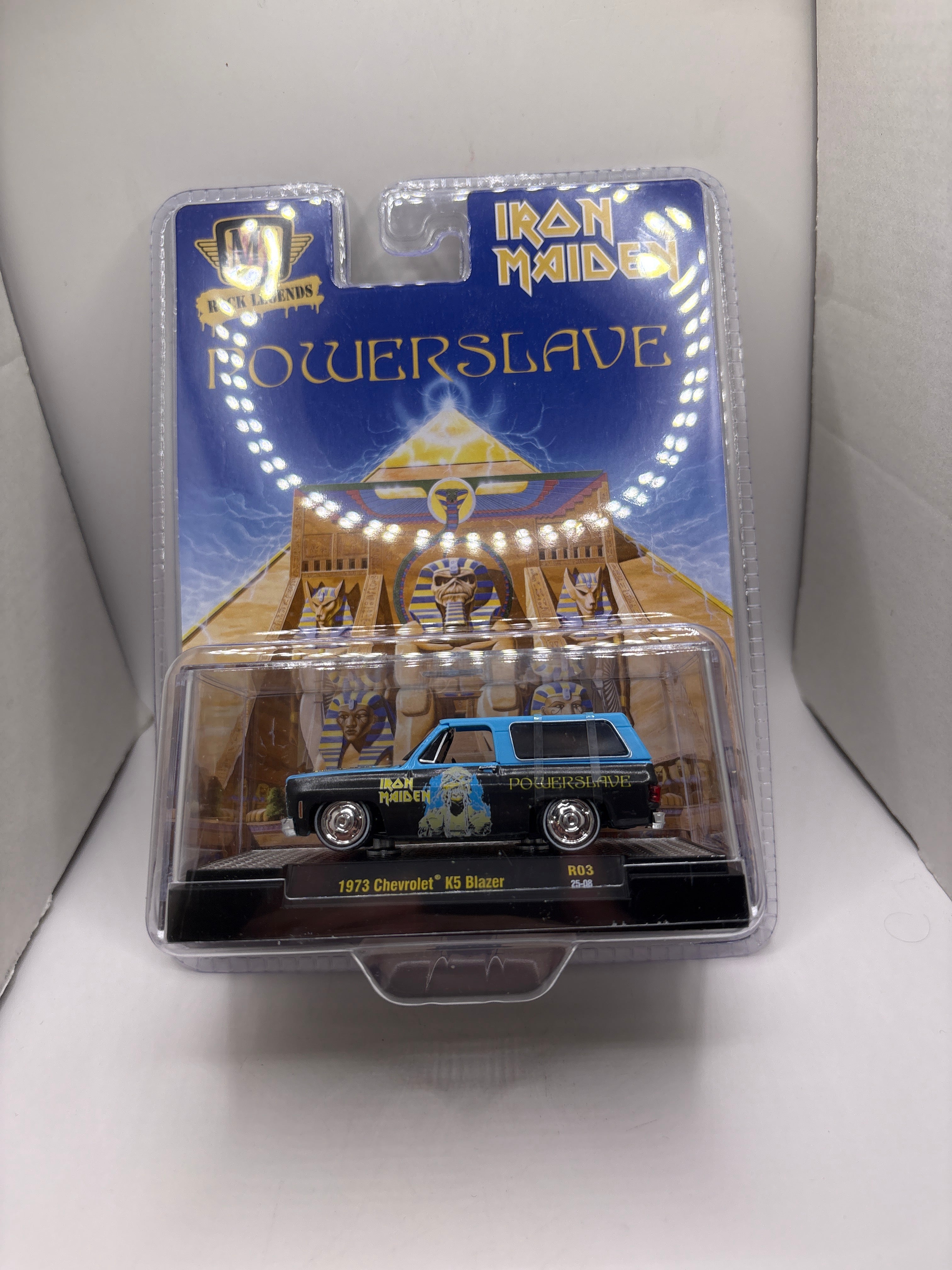 M2 1973 Chevrolet K5 Blazer Diecast blue