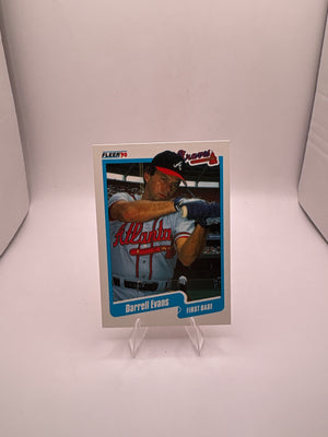 Fleer Darrell Evans