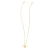 14k Yellow Gold Ppillon Butterfly Necklace