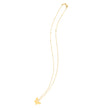 14k Yellow Gold Ppillon Butterfly Necklace