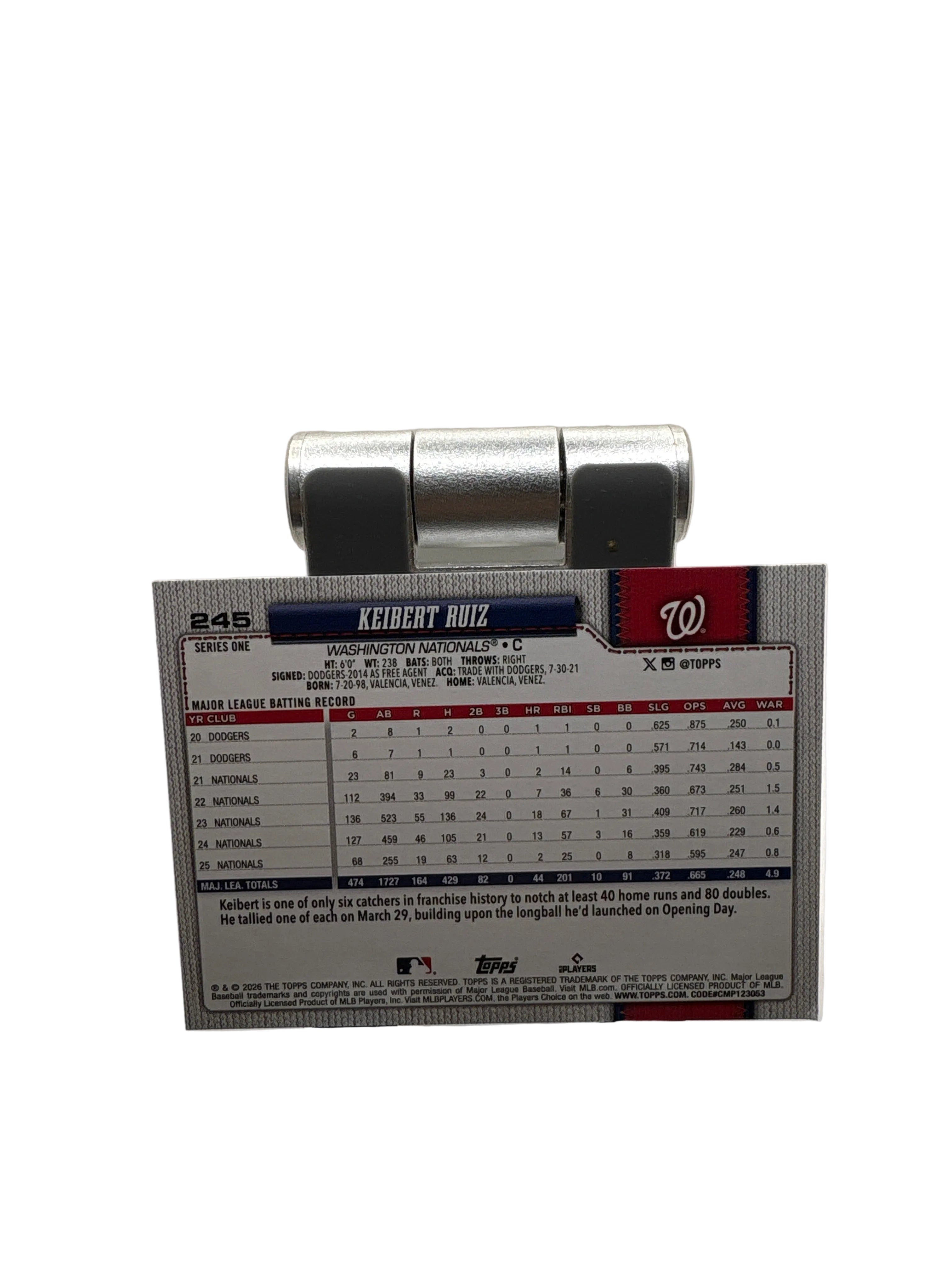 Topps Keibert Ruiz