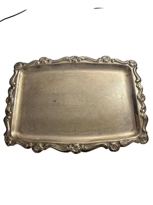 FB Rogers Rectangular Serving Tray silver