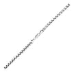 Sterling Silver Rhodium Plated Round Box Chain (5.20 mm)