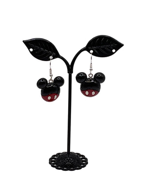 Mouse ear earrings