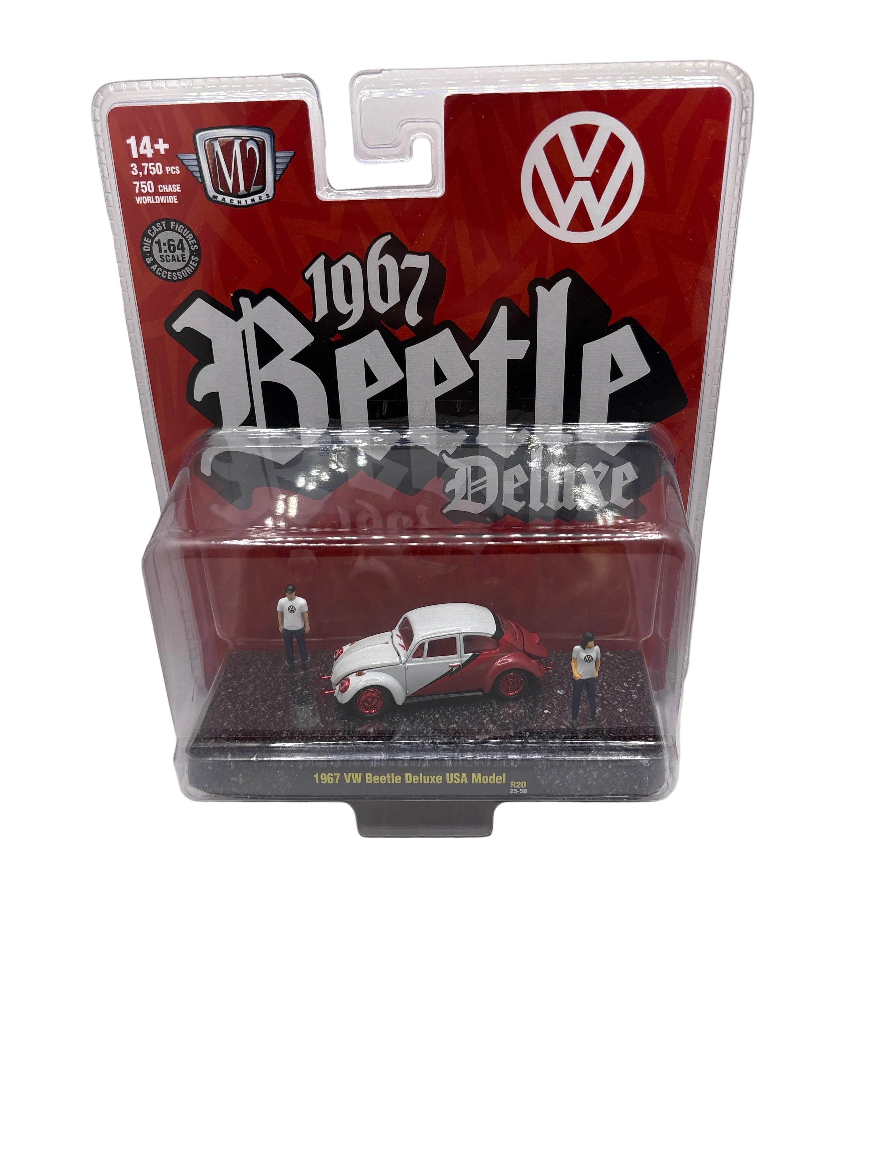 M2 1967 VW Beetle Deluxe USA Model Diecast