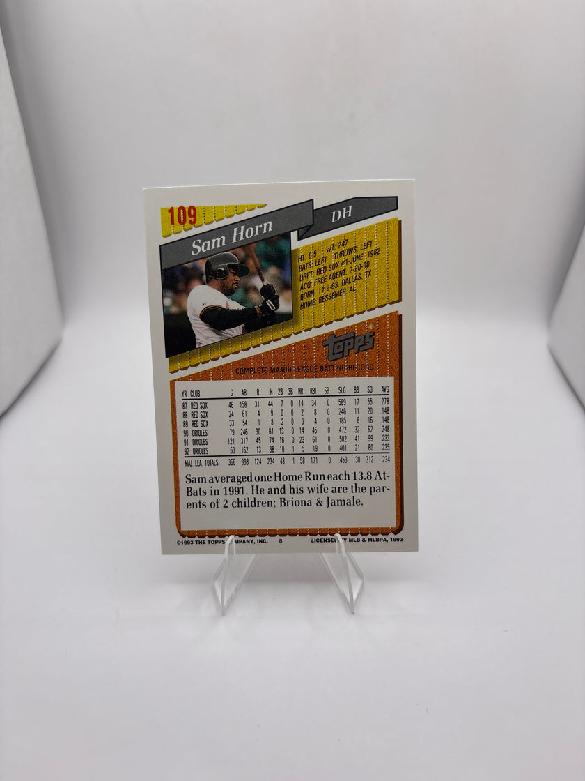 Topps Sam Horn