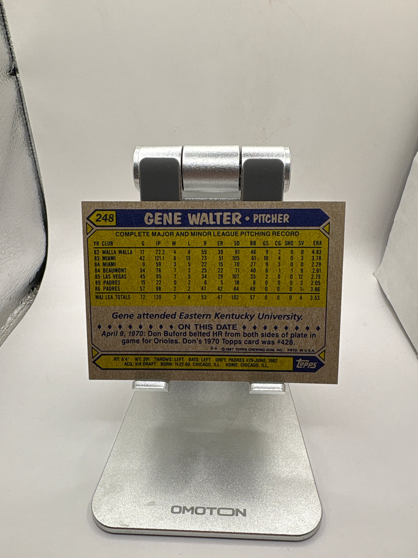 Topps Gene Walter