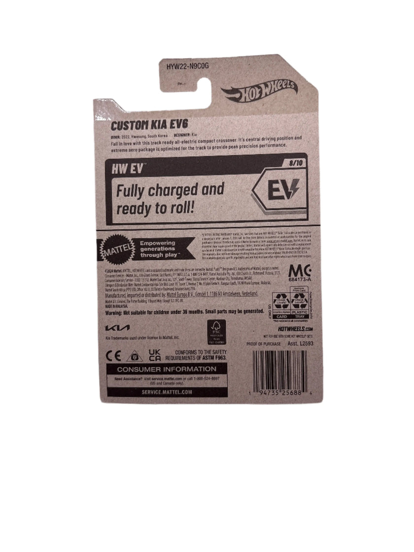 Hot Wheels Custom Kia EV6 Diecast