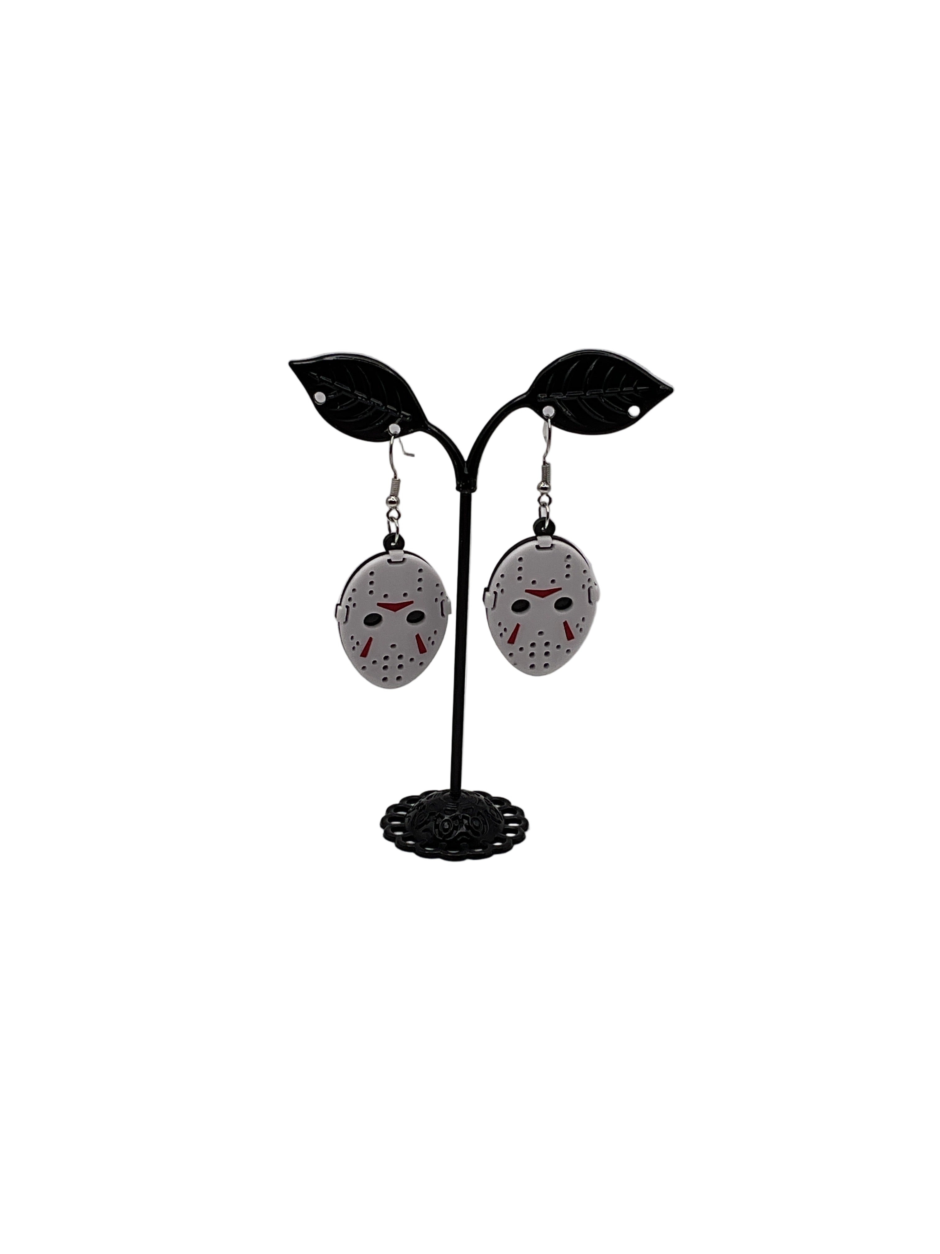 Jason Voorhees Mask Earrings