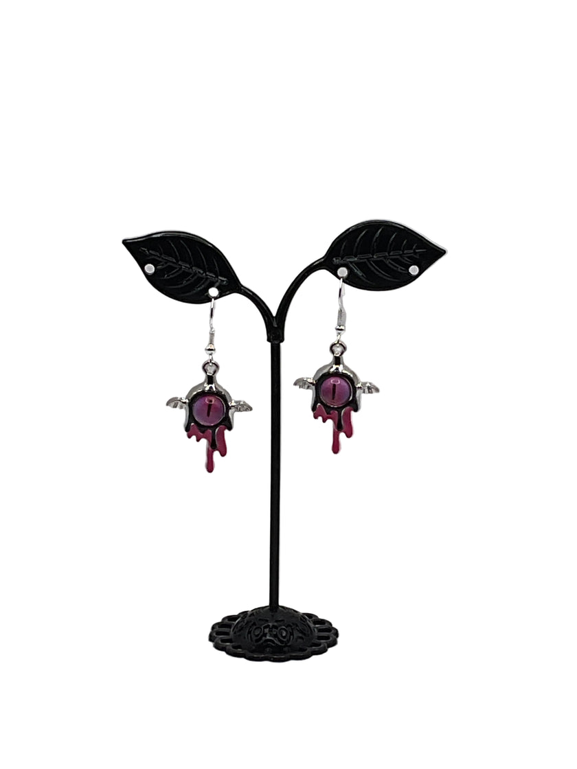 Melting Evil Eye Earrings