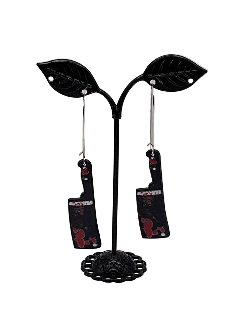Bloody Sharp Object Earrings