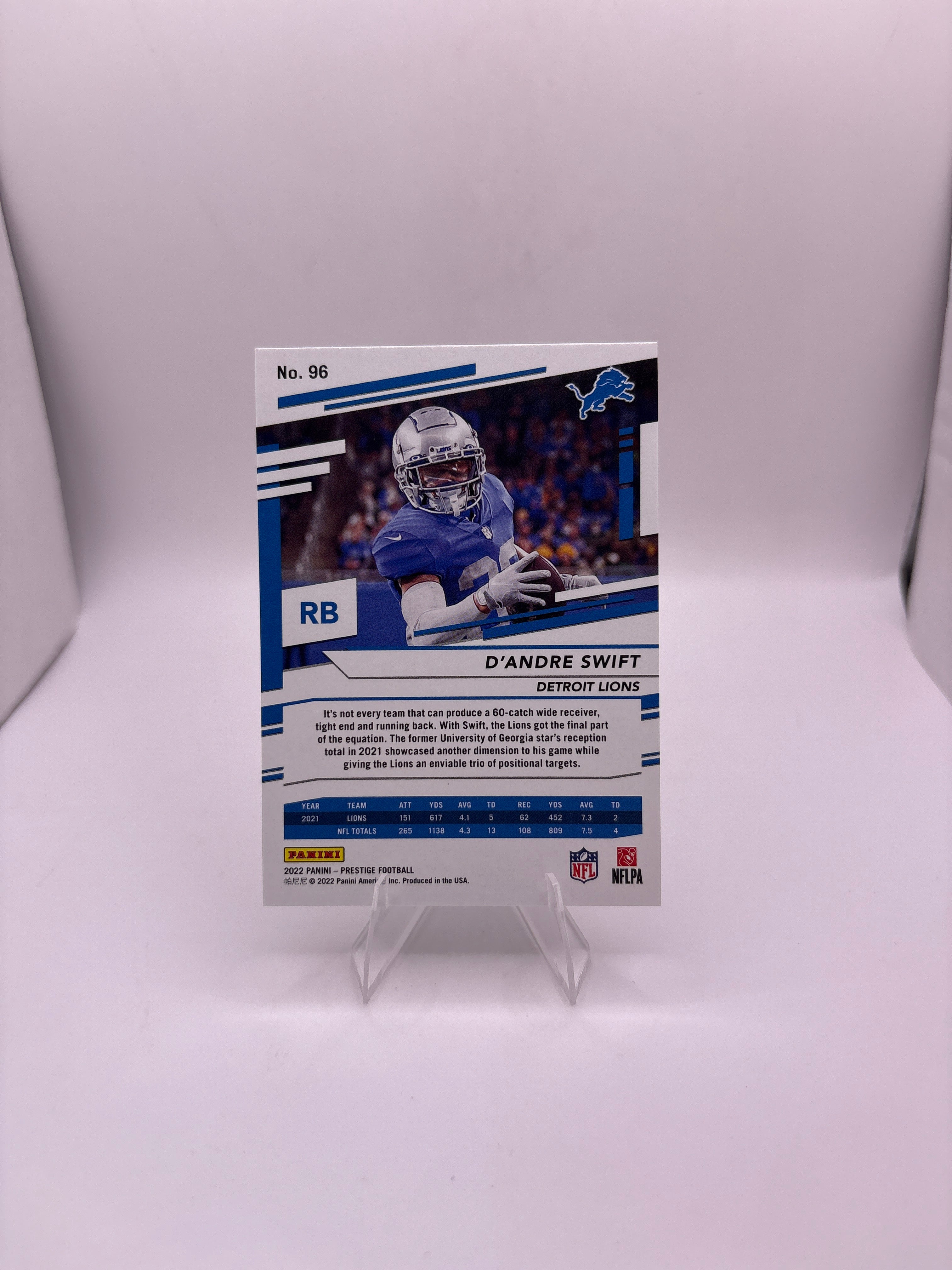 Panini Prestige D’Andre Swift