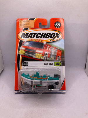 Matchbox Raft Boat Diecast