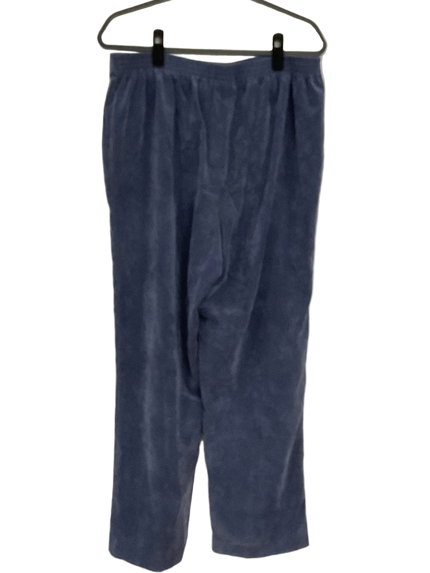 Blue Alfred Dunner pull on Slacks