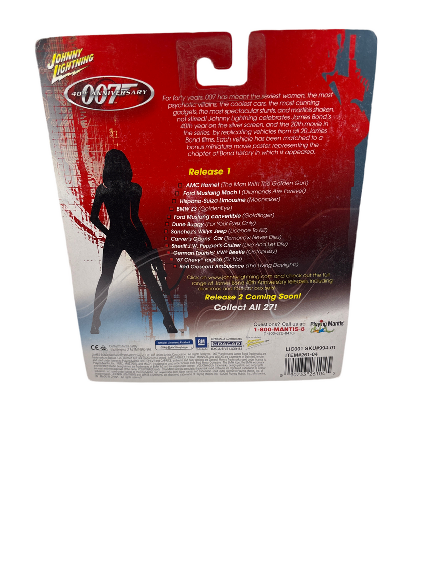 Johnny Lightning Dune Buggy Diecast Gray