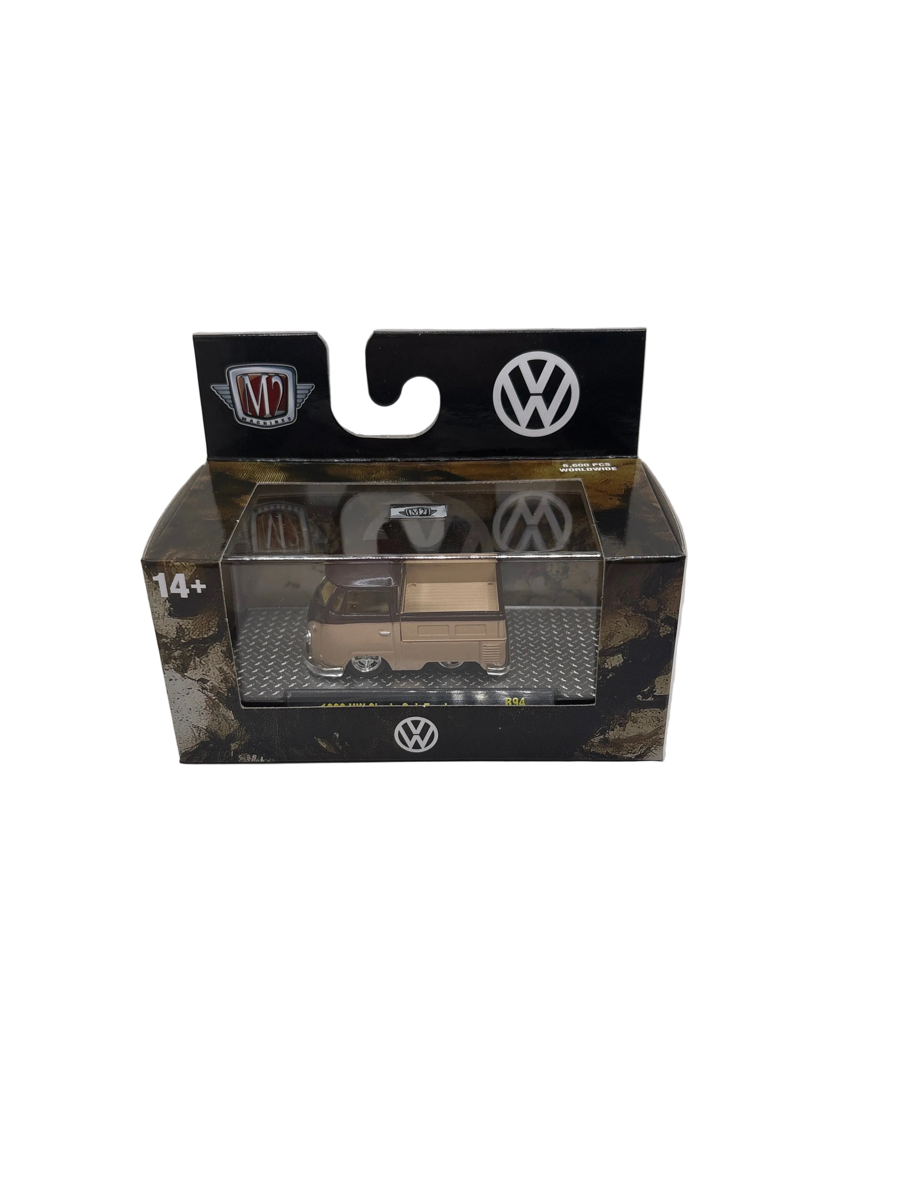 M2 1960 VW Single Cab Truck Diecast multi color