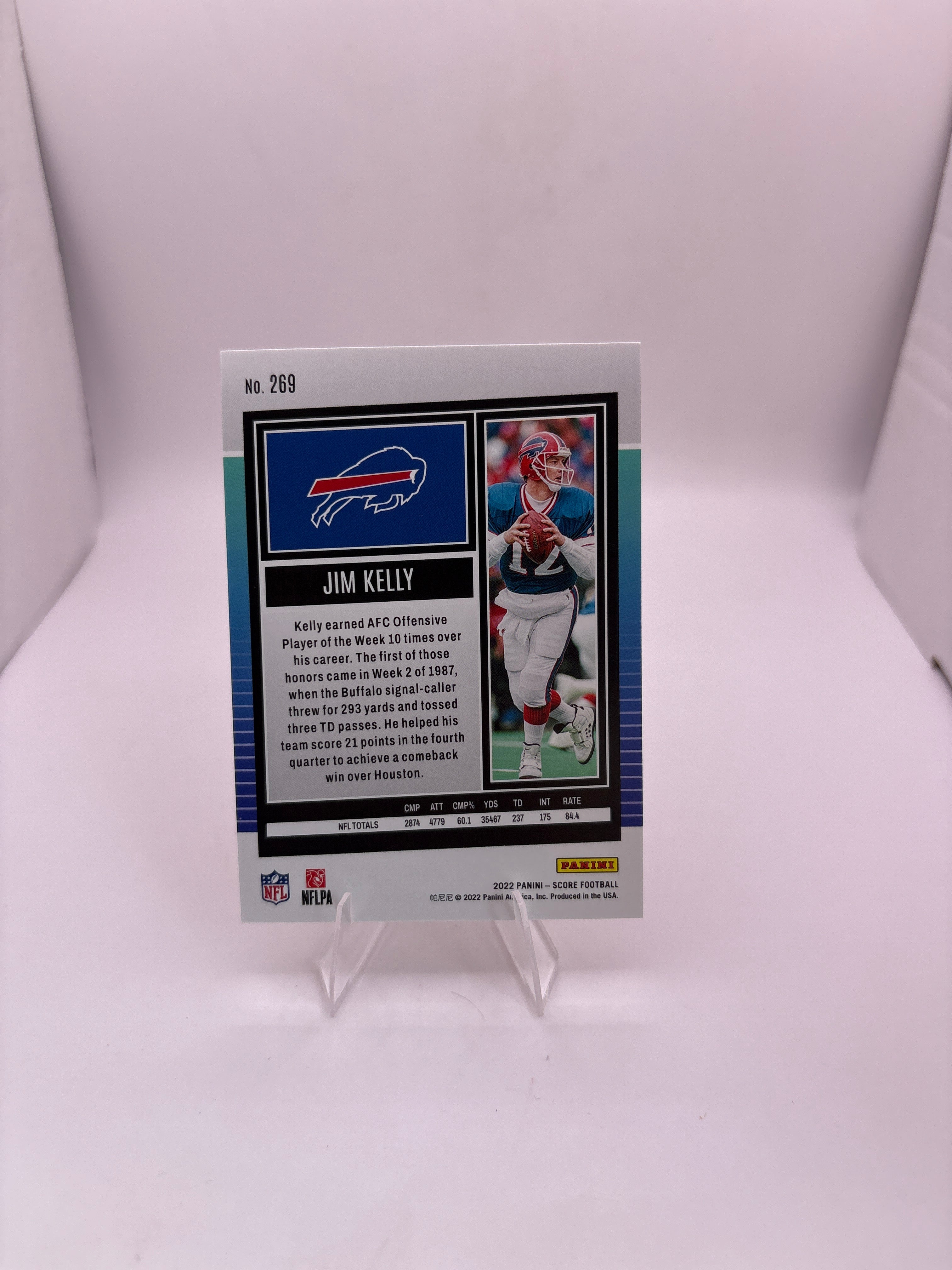 Score Jim Kelly