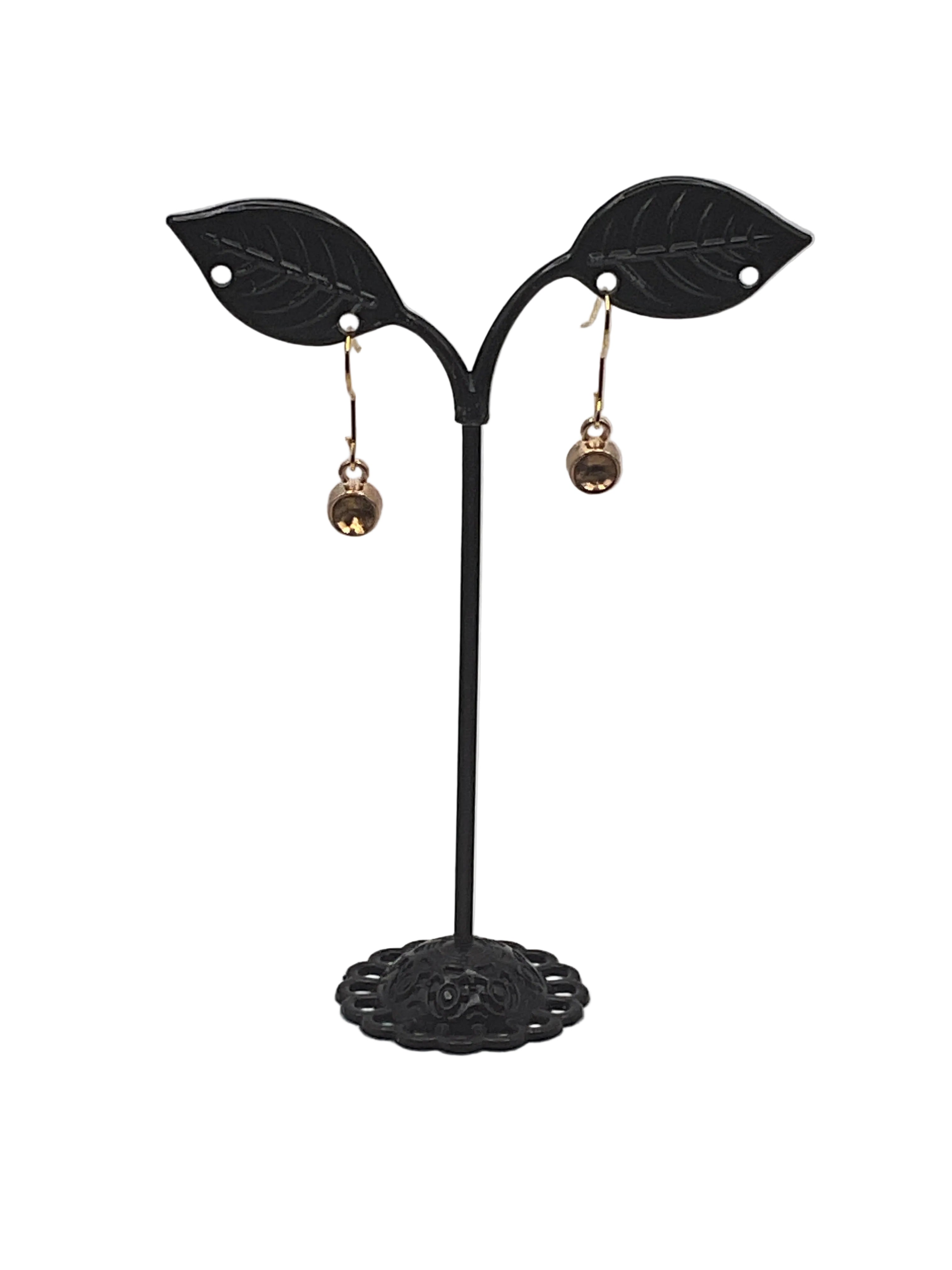 Crystal and Crosses Earrings