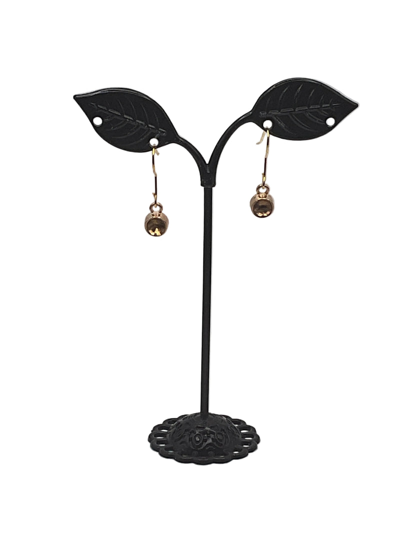 Crystal and Crosses Earrings