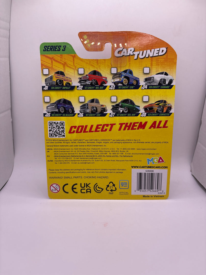 Car Tuned 69 Chevy Camaro Diecast