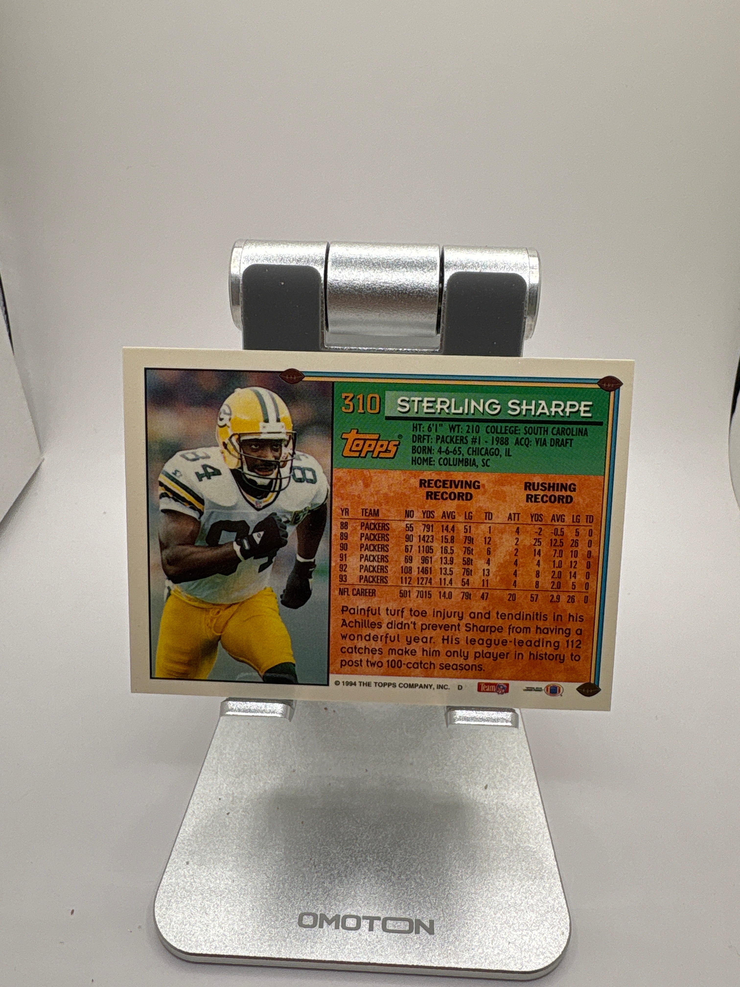 Topps Sterling Sharpe