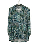 Long sleeve Silky Blouse