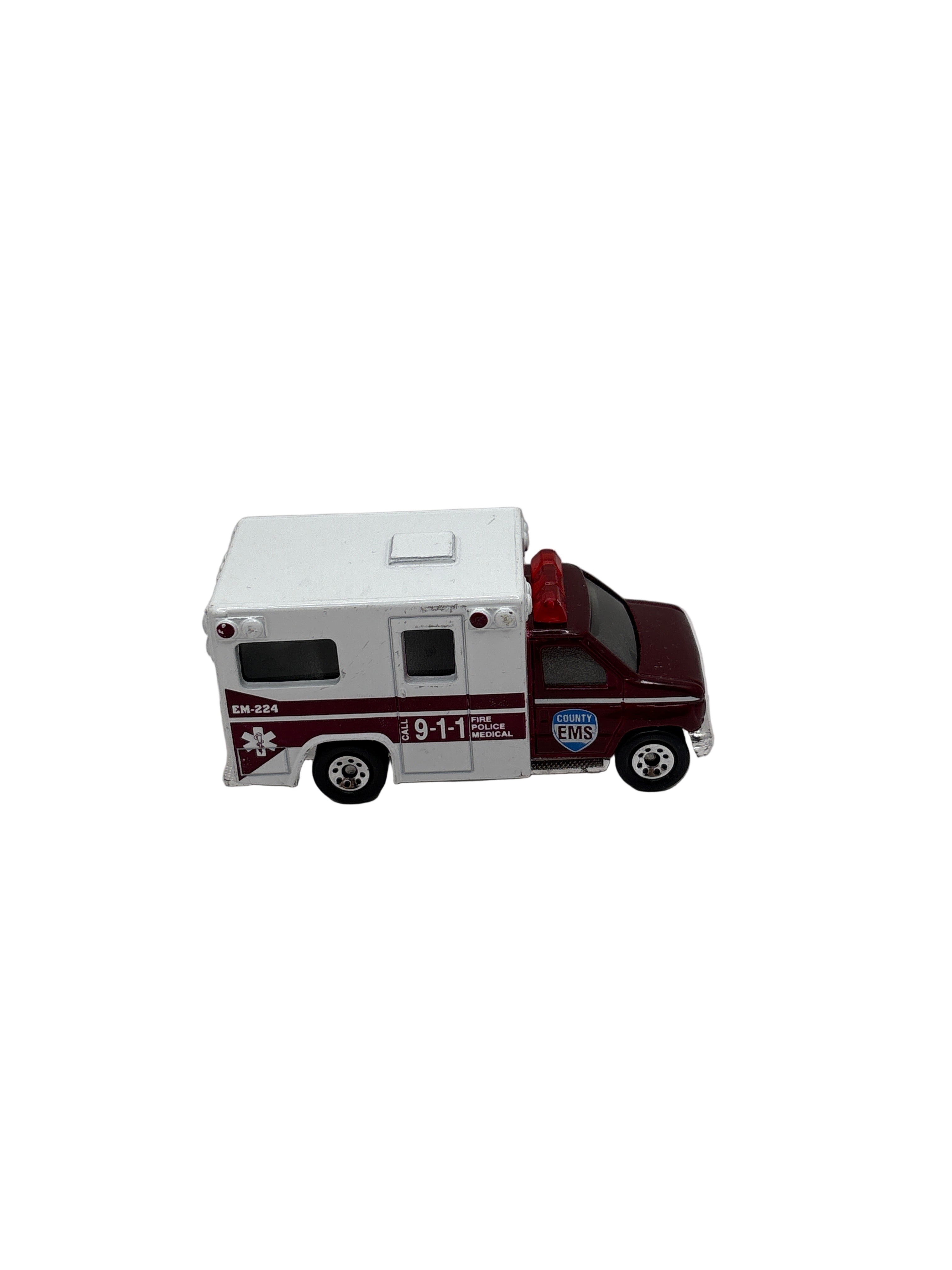 Matchbox Ambulance Diecast red