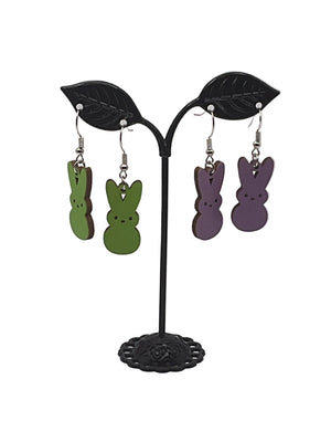 Colorful Bunny Earrings