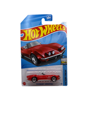 Hot Wheels 72 Stingray Convertible Diecast red