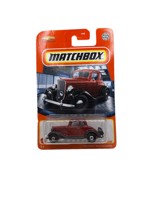 Caja de cerillas 1934 Chevy Master Coupé