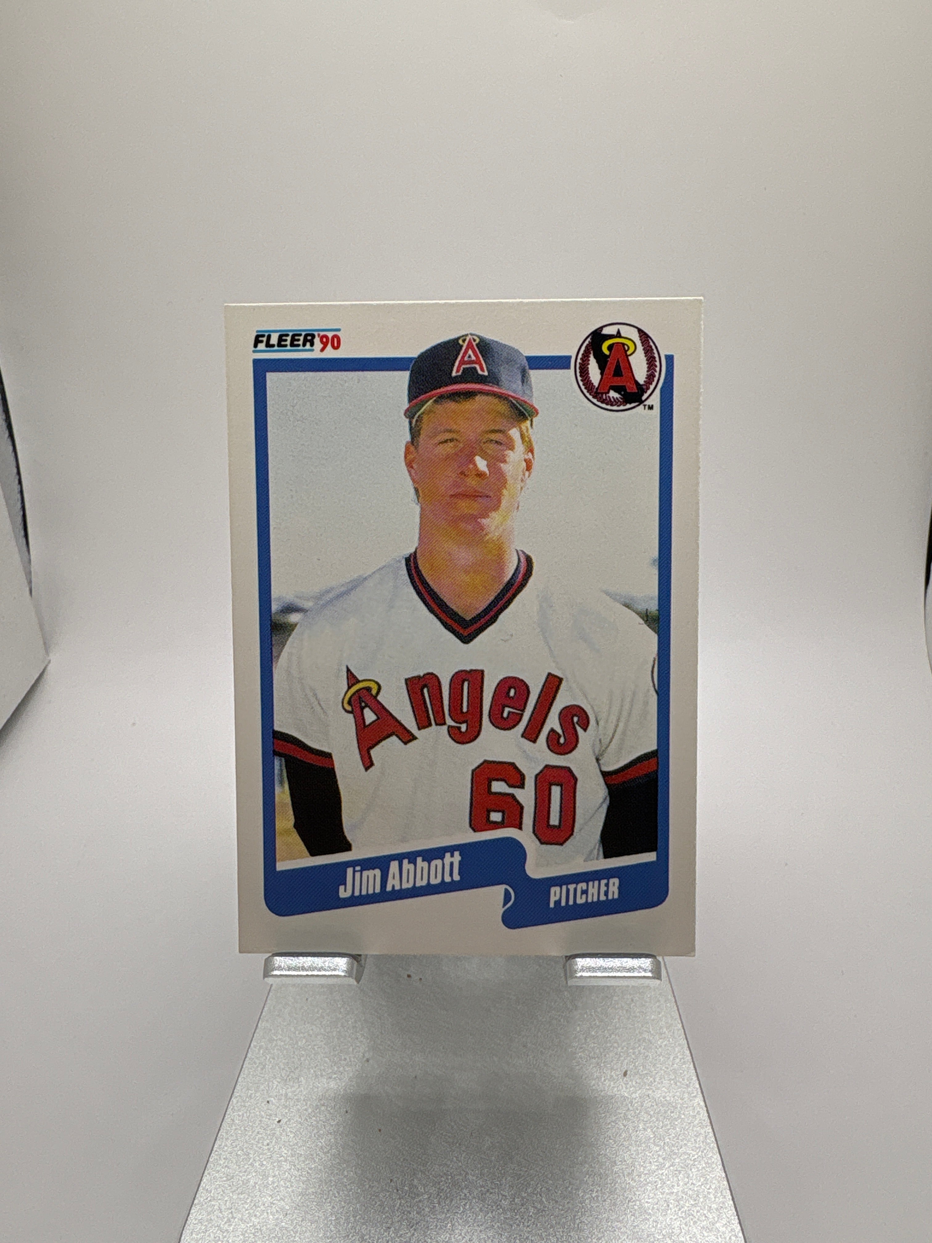 Fleer Jim Abbott