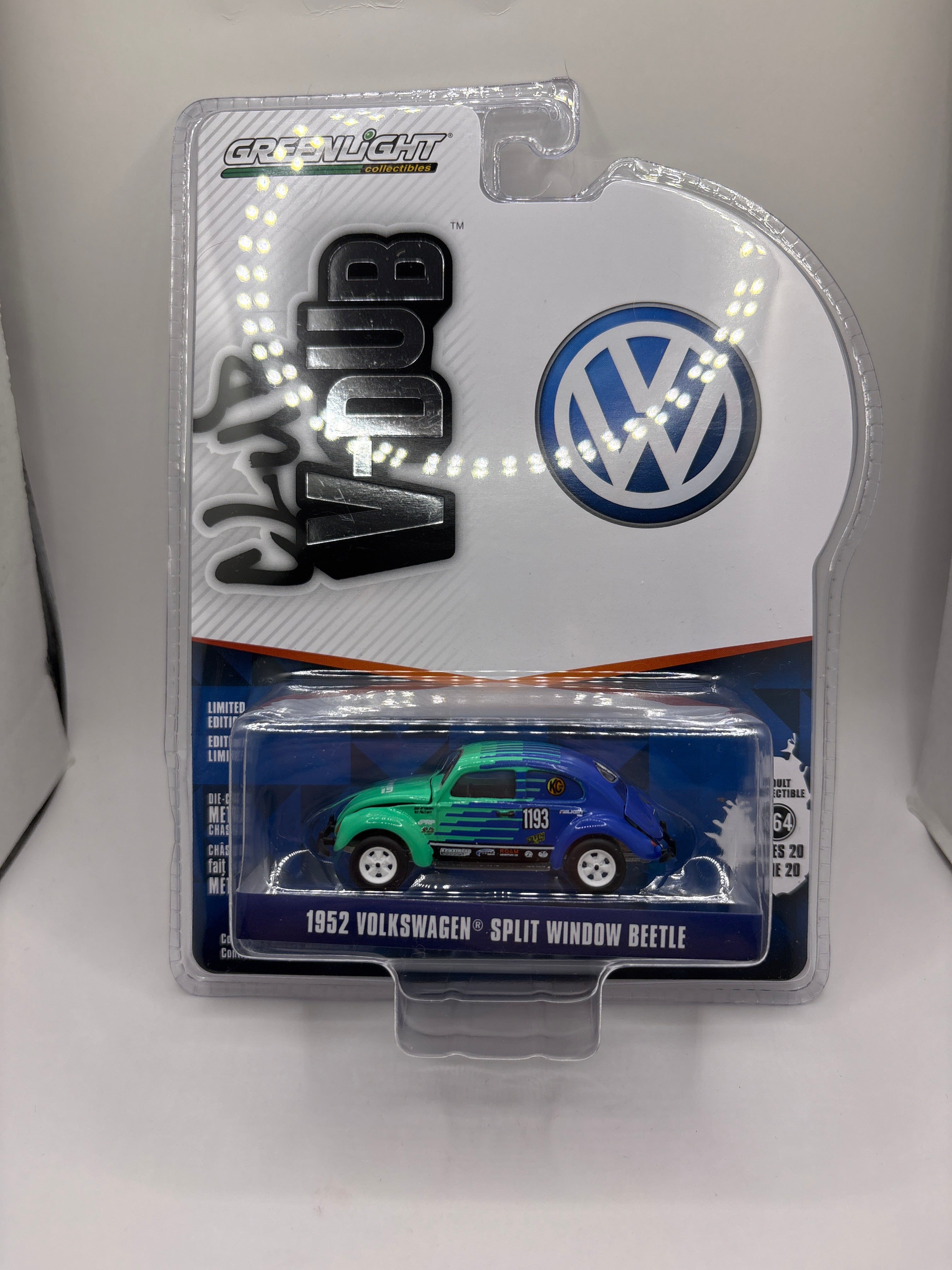 Greenlight 1952 Volkswagen Split Window Beetle Diecast