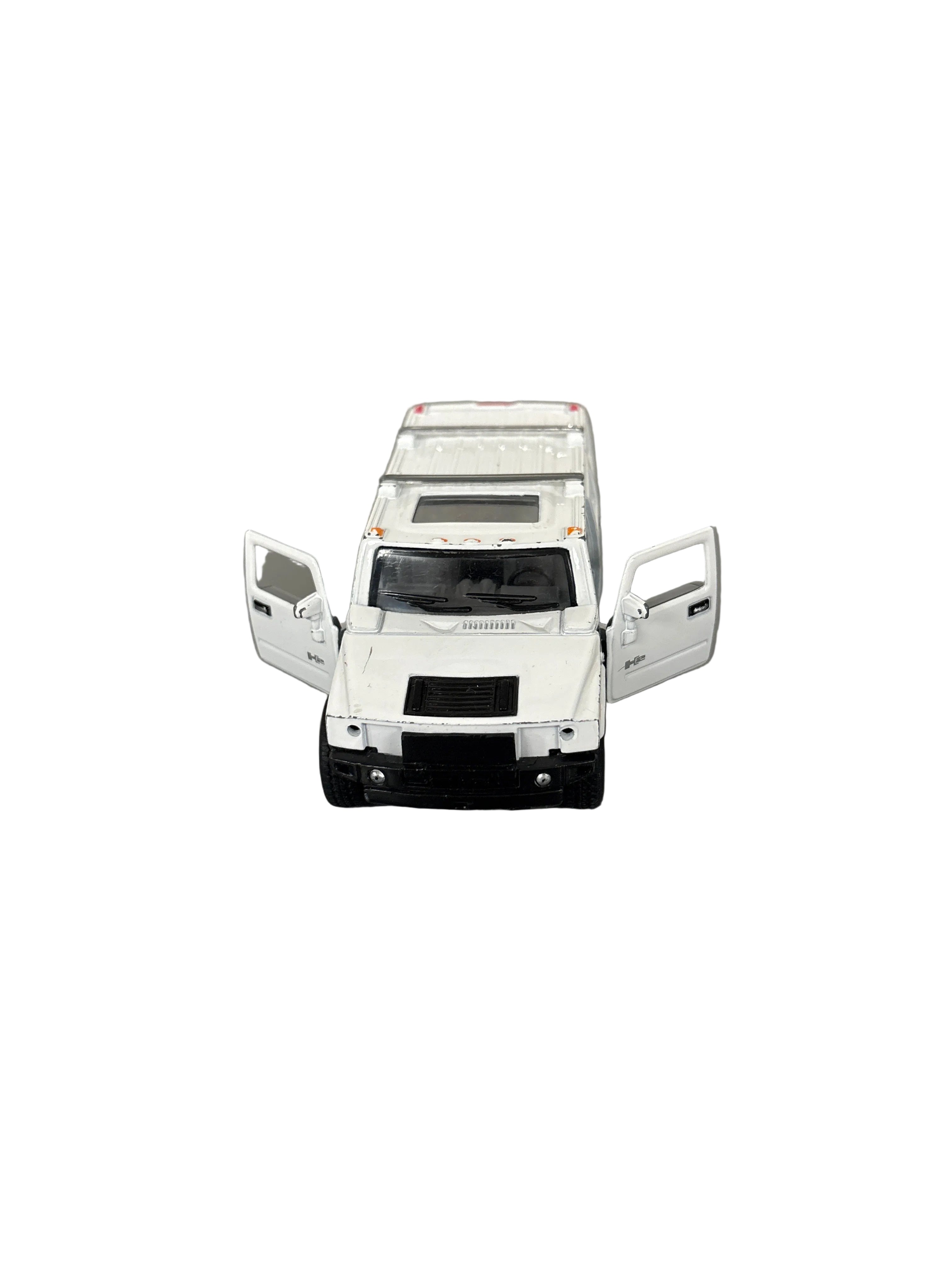 Kinsmart 2008 Hummer H2 SUV Diecast white