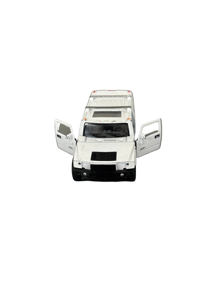 Kinsmart 2008 Hummer H2 SUV Diecast white