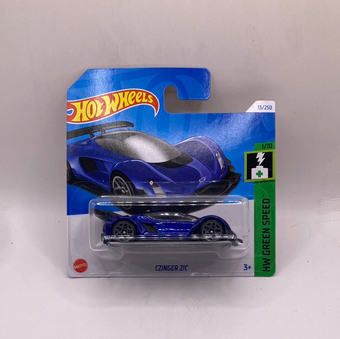 Hot Wheels - Czinger 21C - Série Peak Persuit 1:64 - Modèle Hybride Hypercar Orange - Mattel 2025