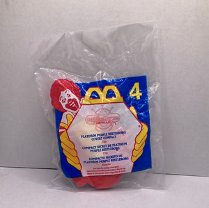 McDonald’s Happy Meal Platinum Purple Beetleborg Covert Compact Clip