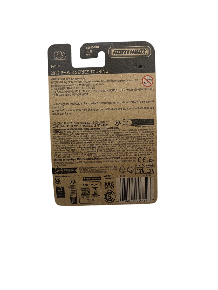 Matchbox 2012 BMW 3 Series Touring Diecast