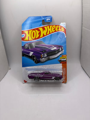 Hot Wheels 71 El Camino Diecast purple