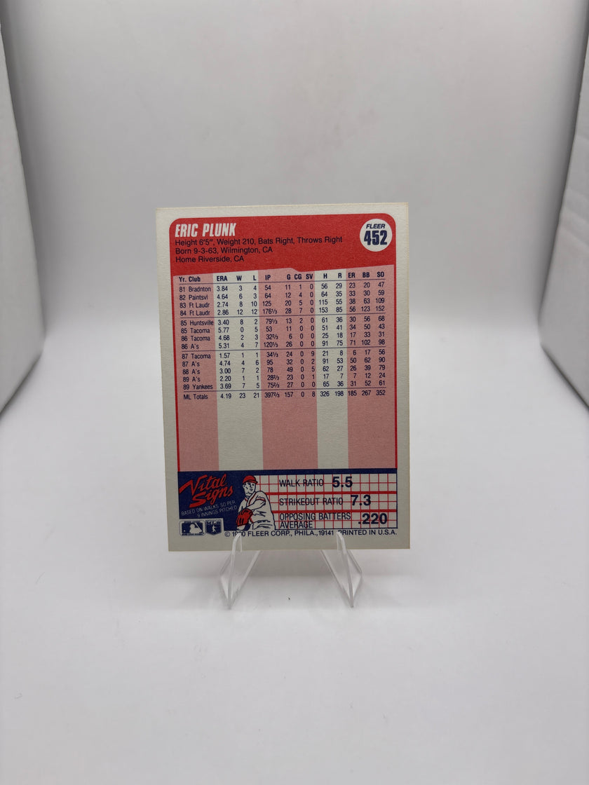 Fleer Eric Plunk