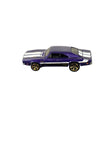 Hot Wheels 69 Dodge Charger 500 Diecast purple